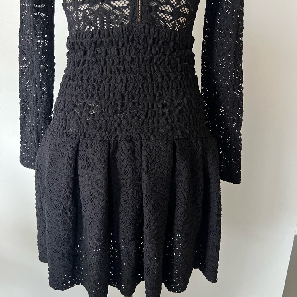 Maje Black Lace Dress - Picture 13 of 16